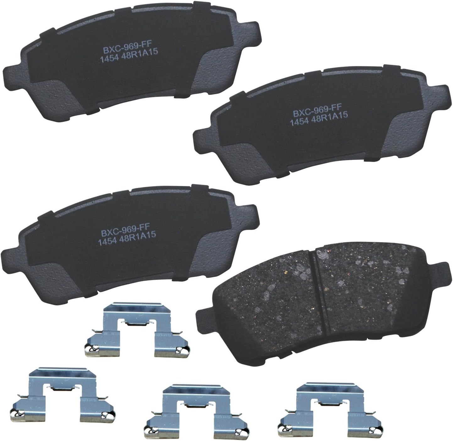 2011-2019 Ford Fiesta Front Ceramic Brake Pads - Bendix