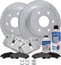 2007-2018 Silverado 1500 Rear Complete Brake Kit with Calipers - Detroit Axle