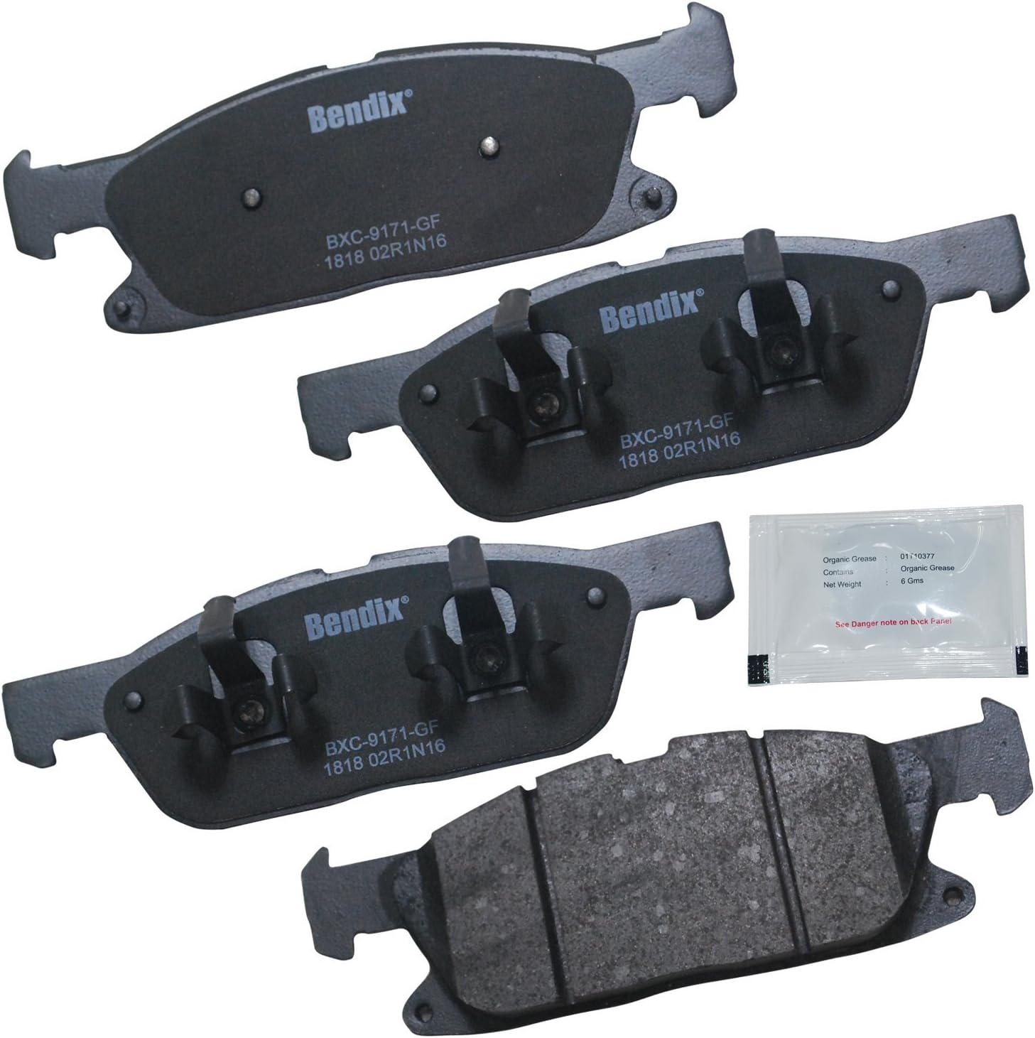 2015-2019 Ford Edge Front Ceramic Brake Pads - Bendix