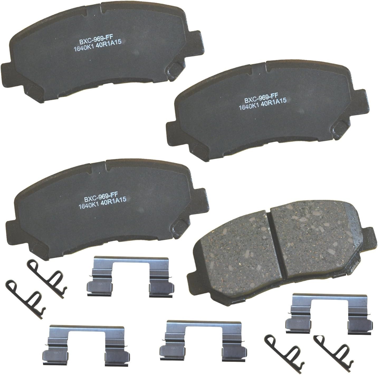 2013-2016 Dodge Dart Front Ceramic Brake Pads - Bendix