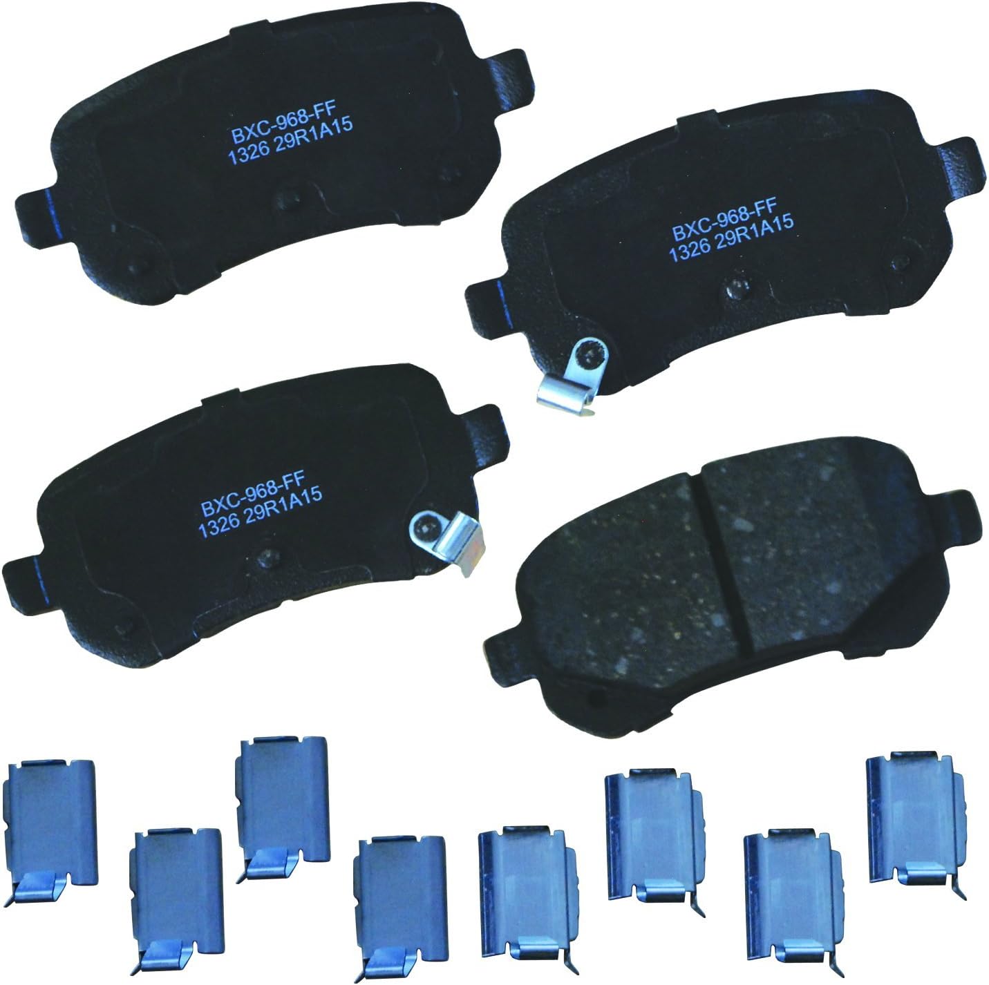 2008-2012 Dodge Grand Caravan Rear Ceramic Brake Pads - Bendix