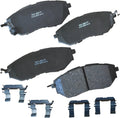 2014-2018 Subaru Forester Outback Front Ceramic Brake Pads - Bendix