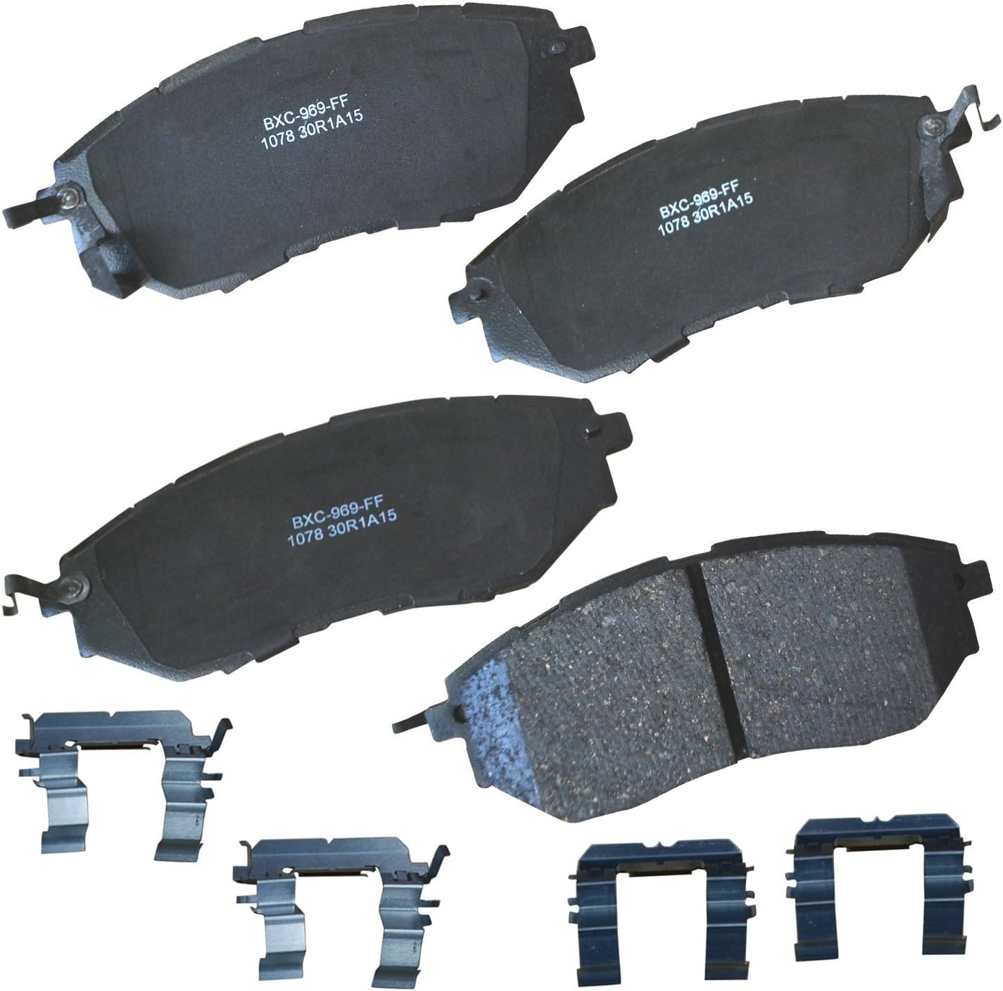 2014-2018 Subaru Forester Outback Front Ceramic Brake Pads - Bendix
