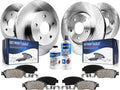 2000-2004 Toyota Avalon Front & Rear Brake Kit - Detroit Axle