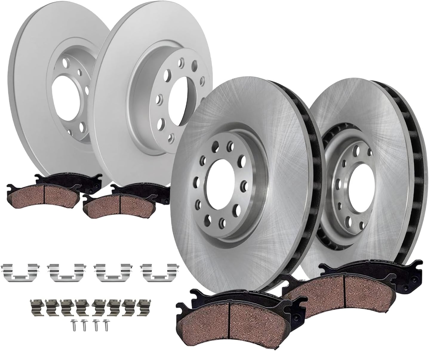 2017-2021 Jeep Compass Front & Rear Brake Kit - Detroit Axle