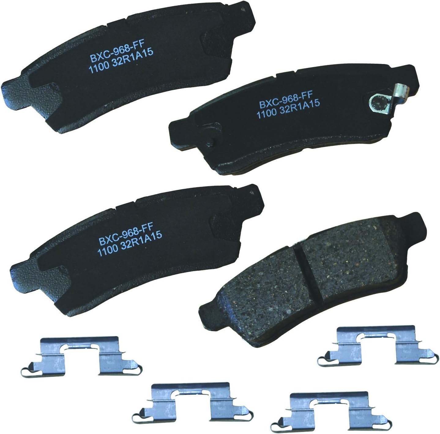 2005-2024 Nissan Frontier Rear Ceramic Brake Pads - Bendix