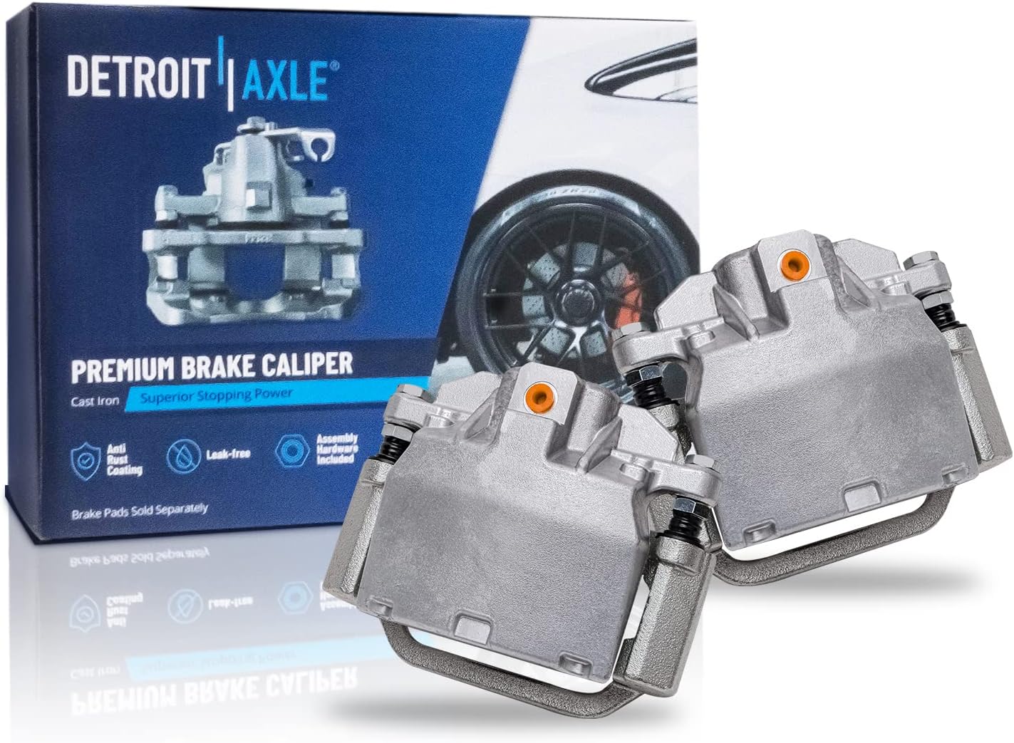2007-2018 Silverado 1500 Rear Brake Calipers Pair - Detroit Axle