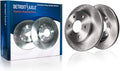2005-2023 Toyota Tacoma / 4Runner Front Brake Rotors (Pair) - Detroit Axle