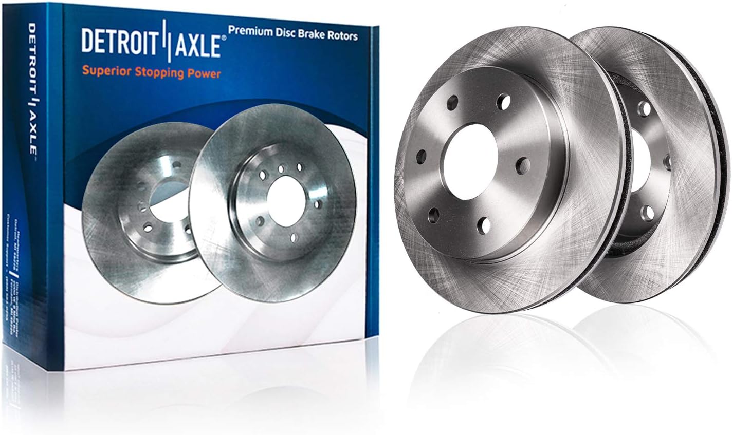 2005-2023 Toyota Tacoma / 4Runner Front Brake Rotors (Pair) - Detroit Axle