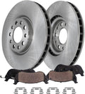 2017-2022 Jeep Compass Front Brake Kit - Detroit Axle