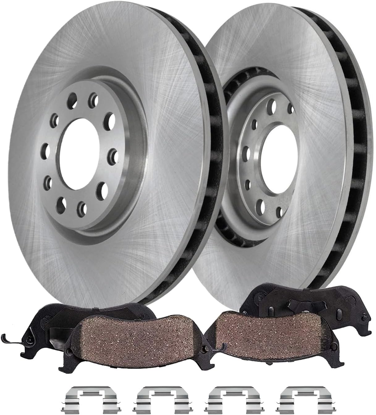 2017-2022 Jeep Compass Front Brake Kit - Detroit Axle