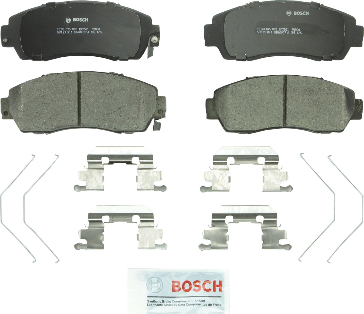 2014-2019 Honda Odyssey Pilot Front Ceramic Brake Pads - Bosch