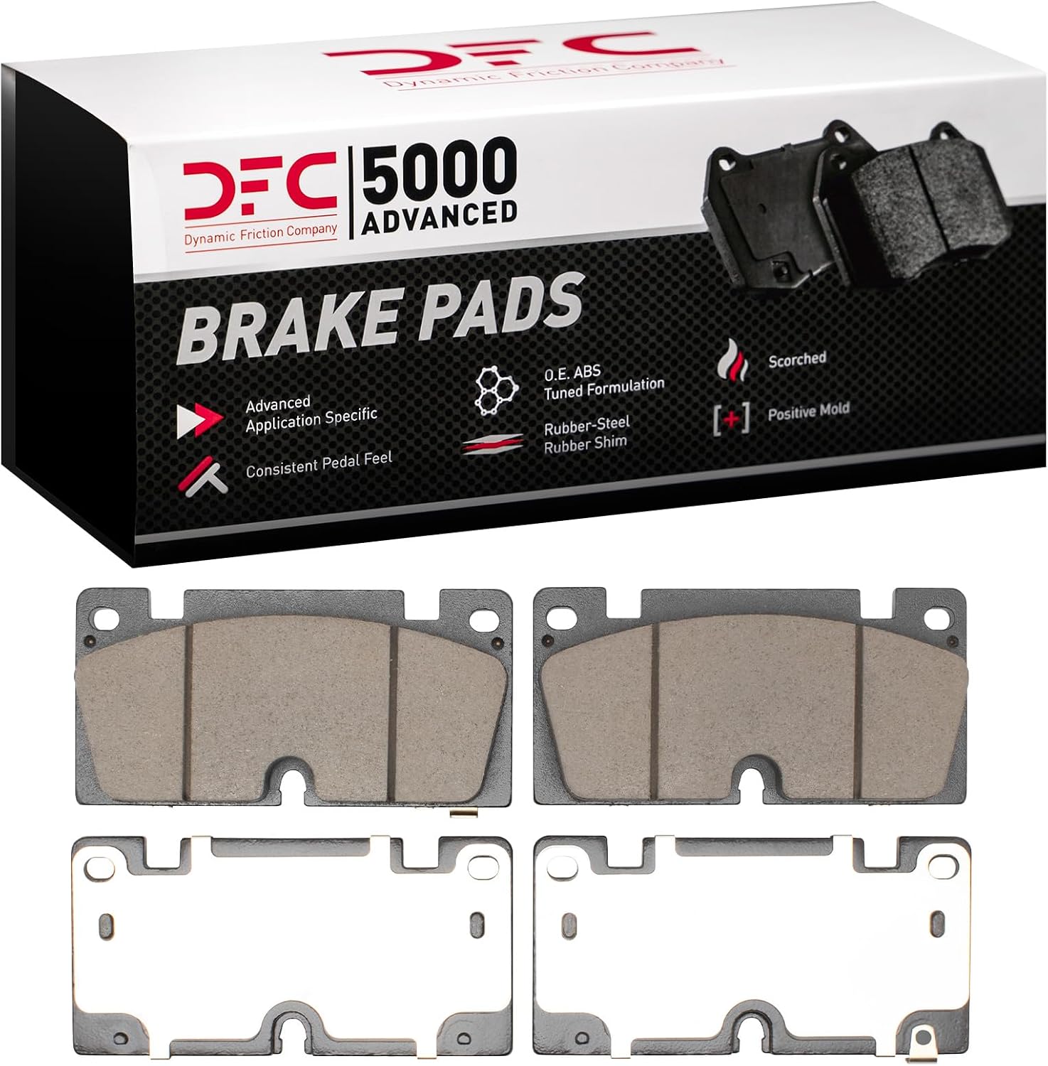 2023-2024 Chevrolet Colorado / GMC Canyon Front Ceramic Brake Pads - Dynamic Friction