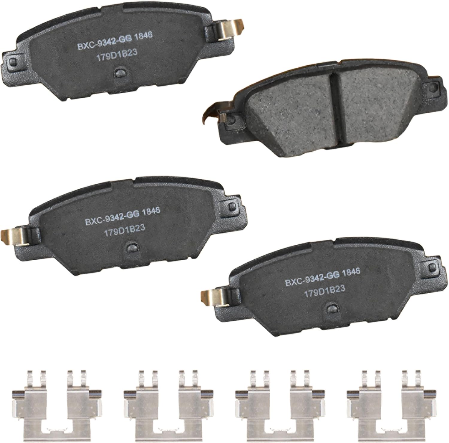 2016-2021 Mazda CX-5 Rear Ceramic Brake Pads - Bendix