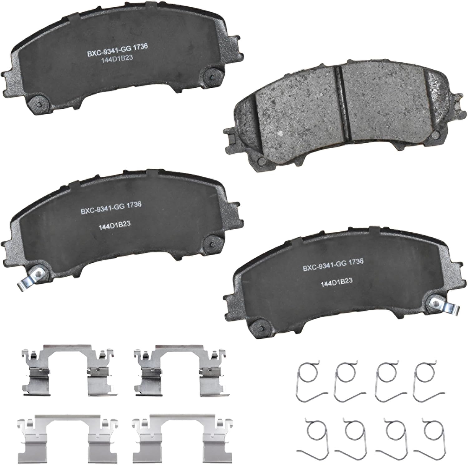2014-2020 Infiniti Q50 Q60 Front Ceramic Brake Pads - Bendix