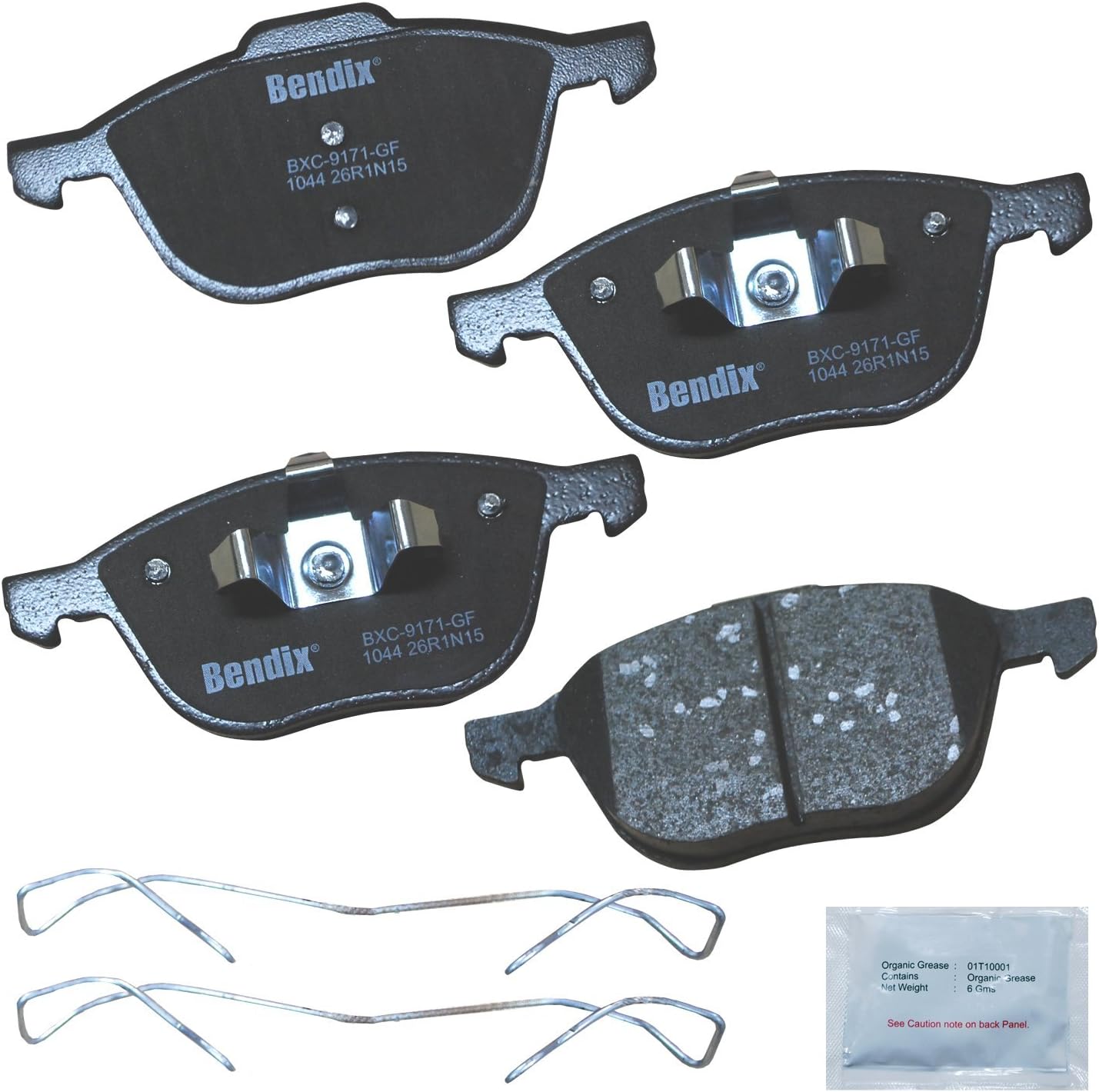 2013-2019 Ford Escape Front Ceramic Brake Pads - Bendix