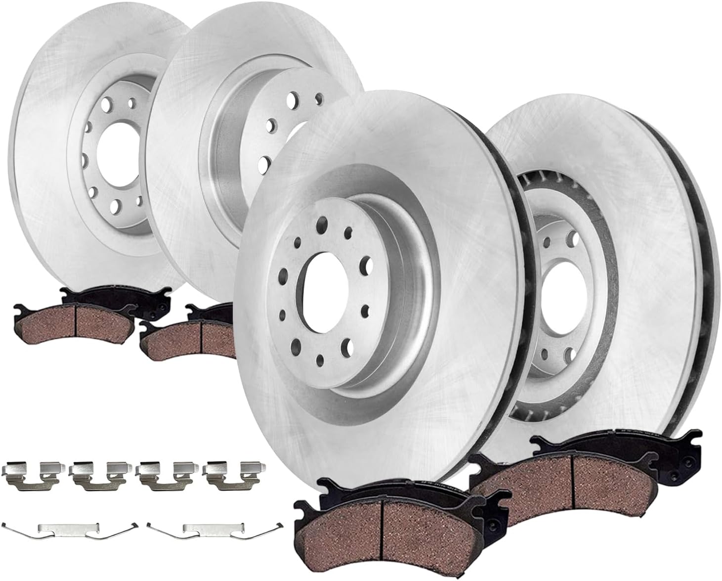 2014-2020 Fiat 500L Front and Rear Brake Kit - Detroit Axle