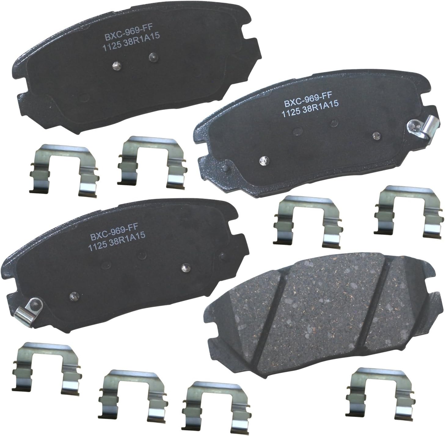 2007-2009 Kia Amanti Front Ceramic Brake Pads - Bendix