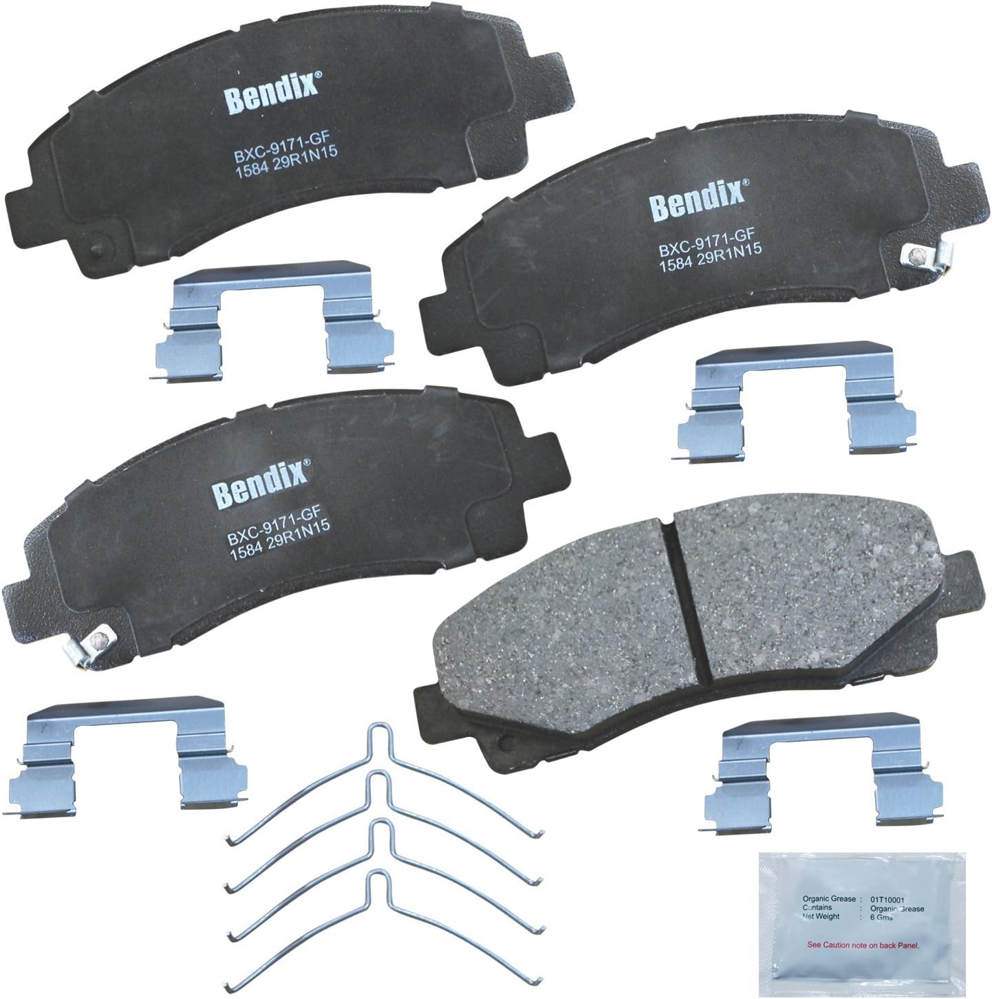 2015-2020 Acura TLX Front Ceramic Brake Pads - Bendix