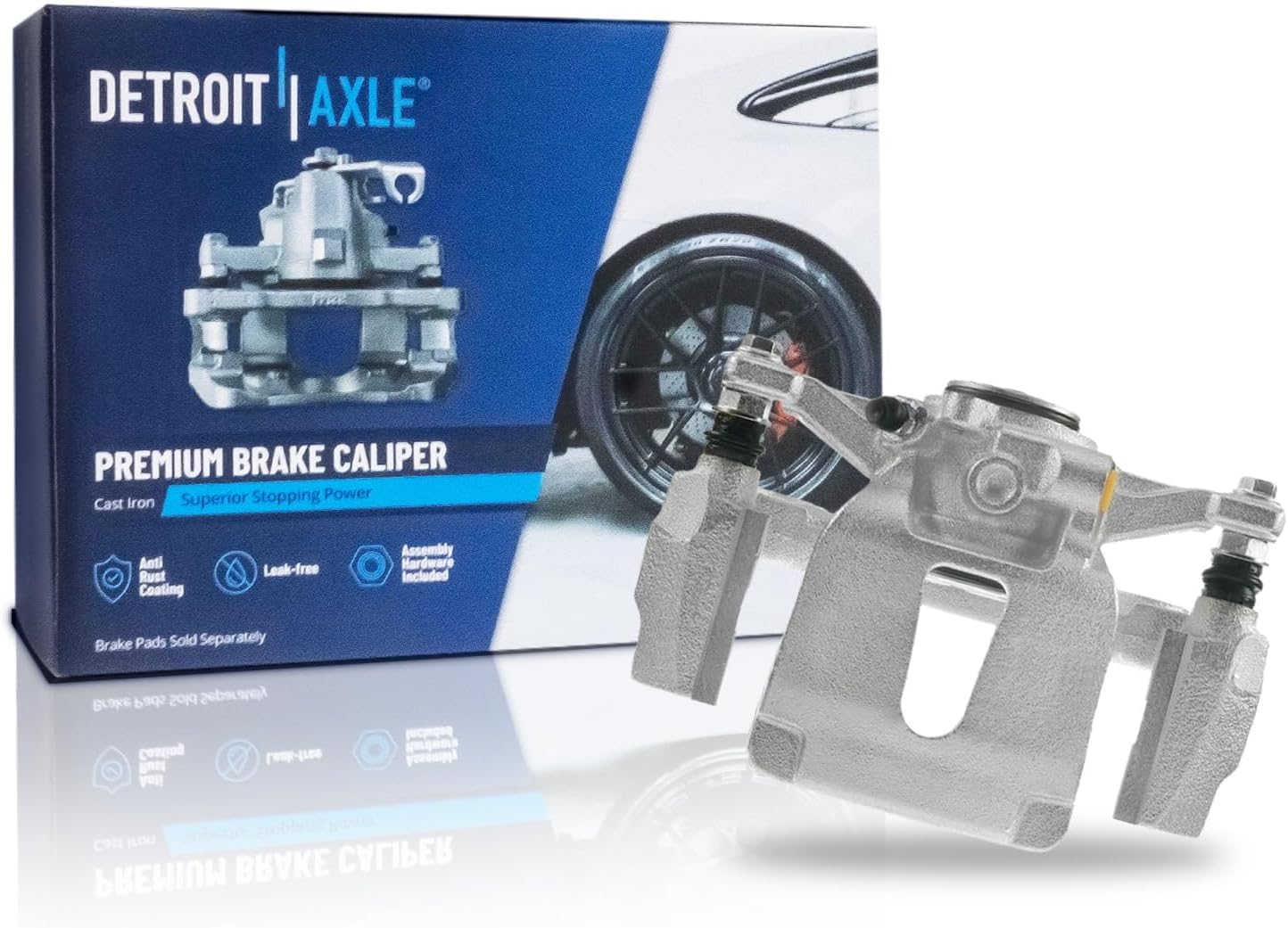 2015-2017 Ford F-150 Rear Left Driver Side Brake Caliper - Electronic Parking Brake - Detroit Axle