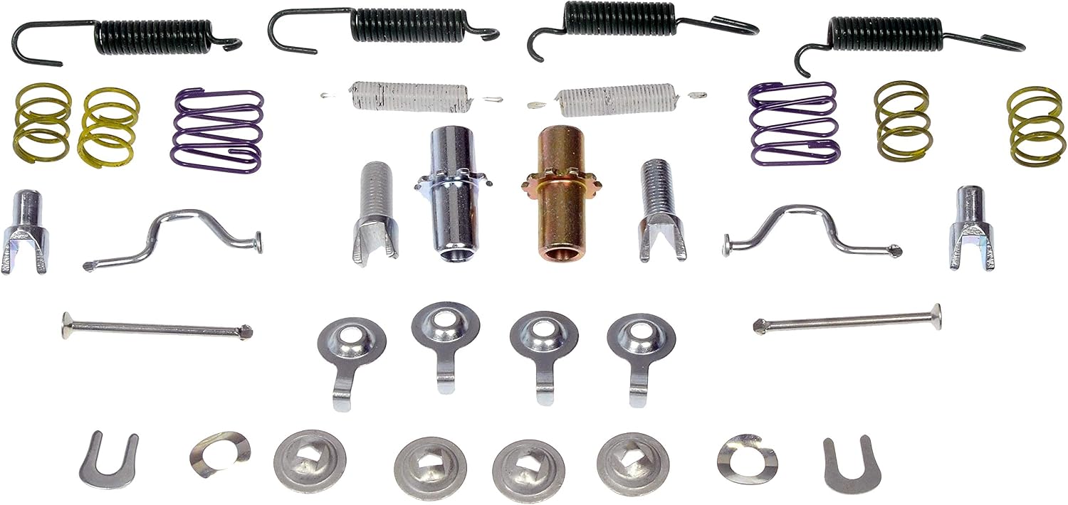 Toyota Tacoma Lexus Rear Parking Brake Hardware Kit Springs and Adjusters OE Replacement - Dorman HW17393