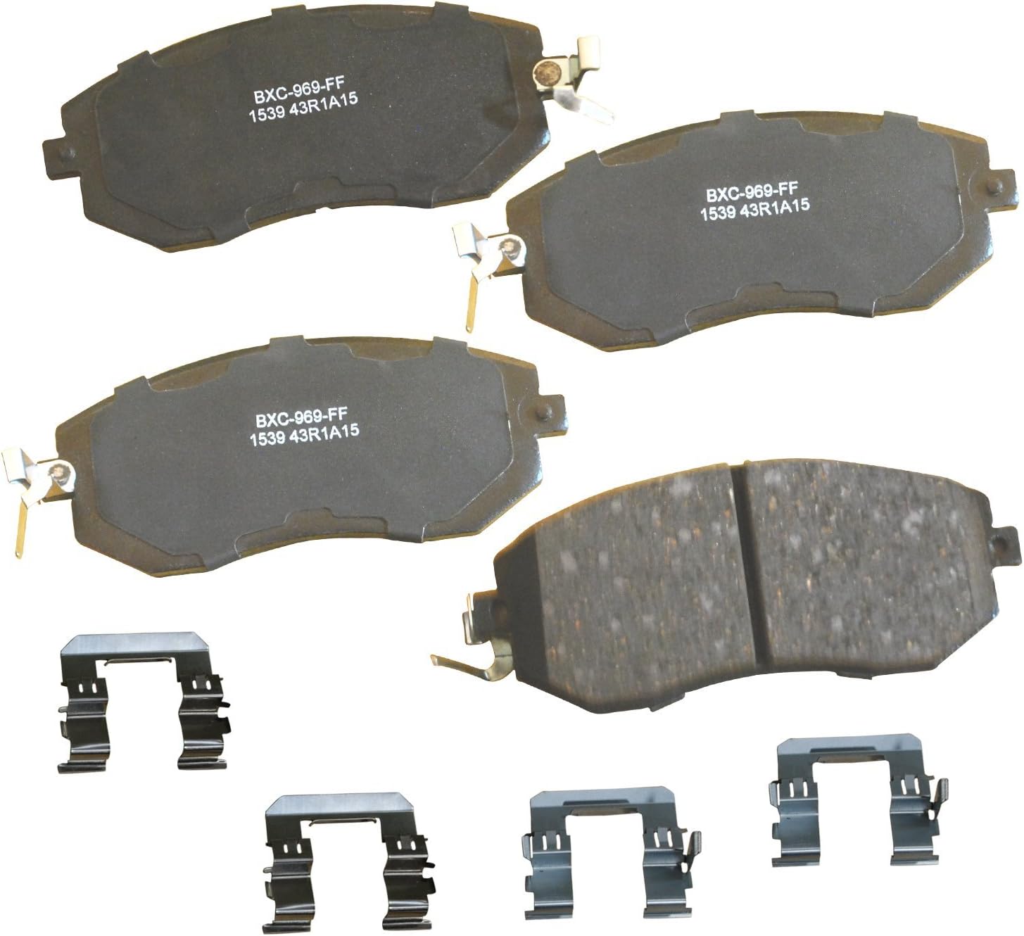 2017-2023 Subaru Crosstrek / Impreza Front Ceramic Brake Pads - Bendix