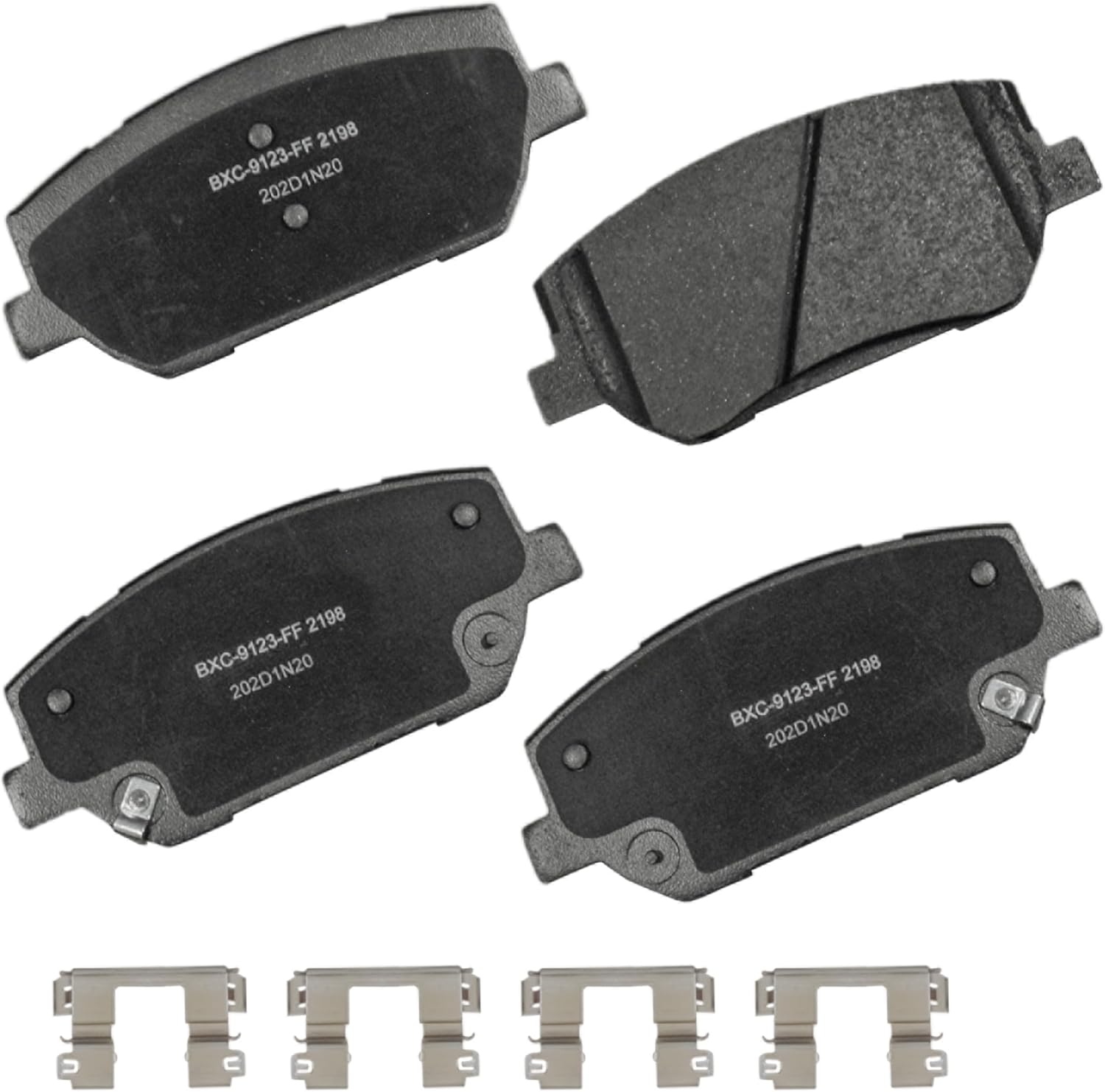2019-2020 Hyundai Santa Fe Front Ceramic Brake Pads - Bendix
