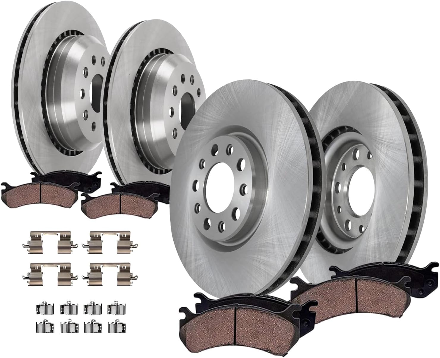 2020-2023 Jeep Gladiator Front and Rear Brake Kit - Detroit Axle