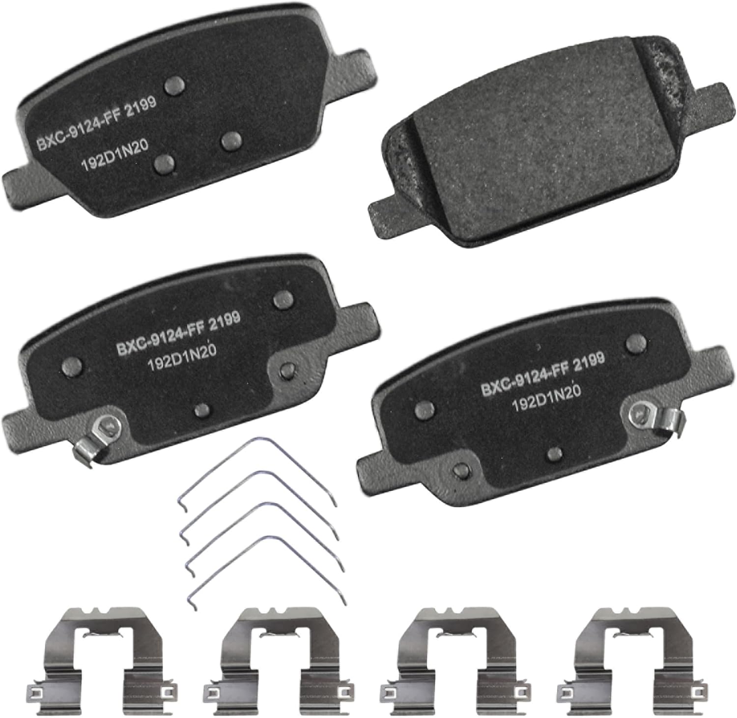 2020-2023 Hyundai Palisade Rear Ceramic Brake Pads - Bendix
