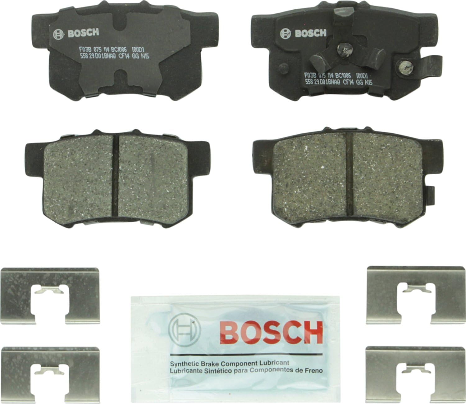 2005-2016 Honda CR-V / Acura RDX Rear Ceramic Brake Pads - Bosch