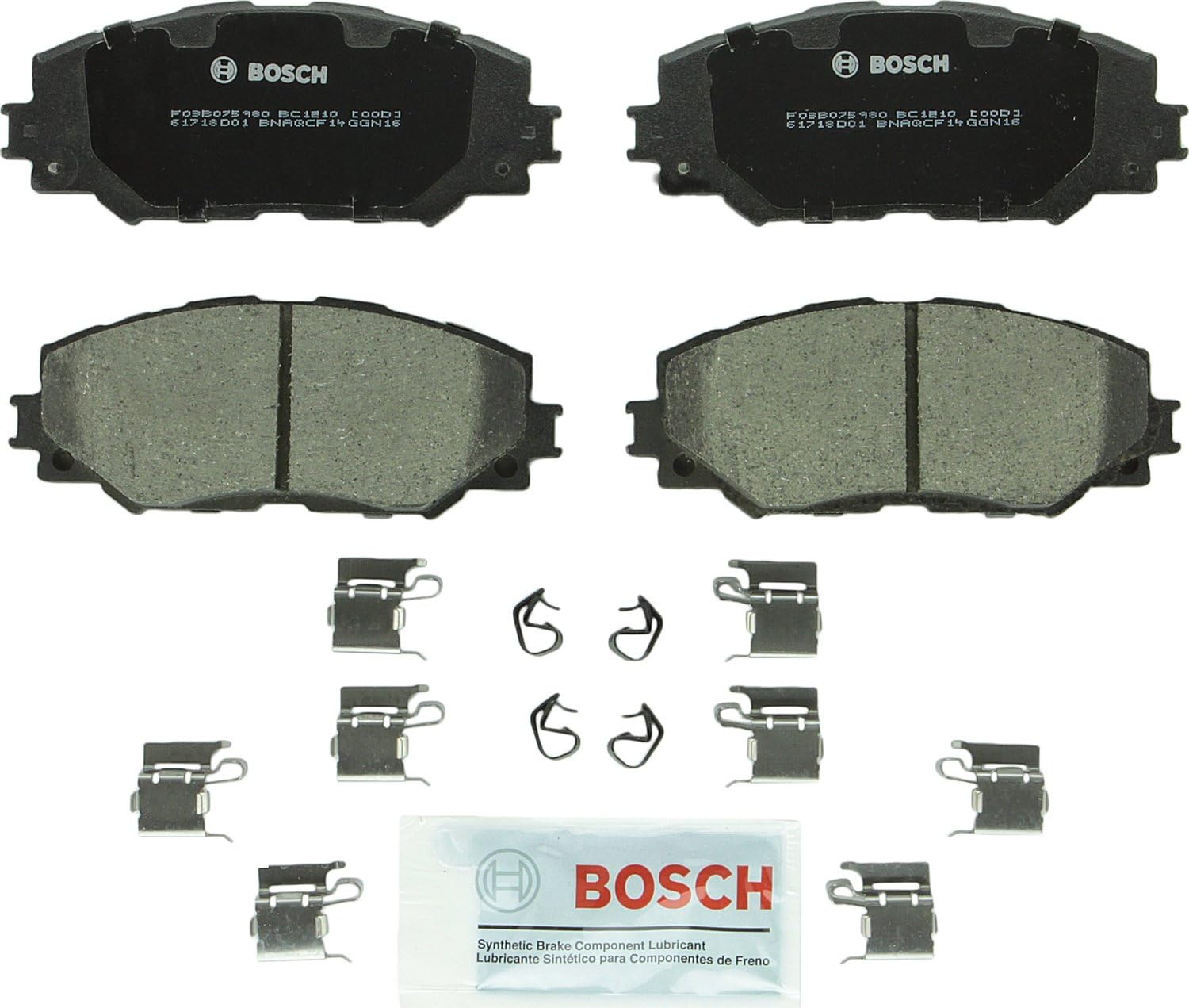 2014-2019 Toyota Corolla Front Ceramic Brake Pads - Bosch