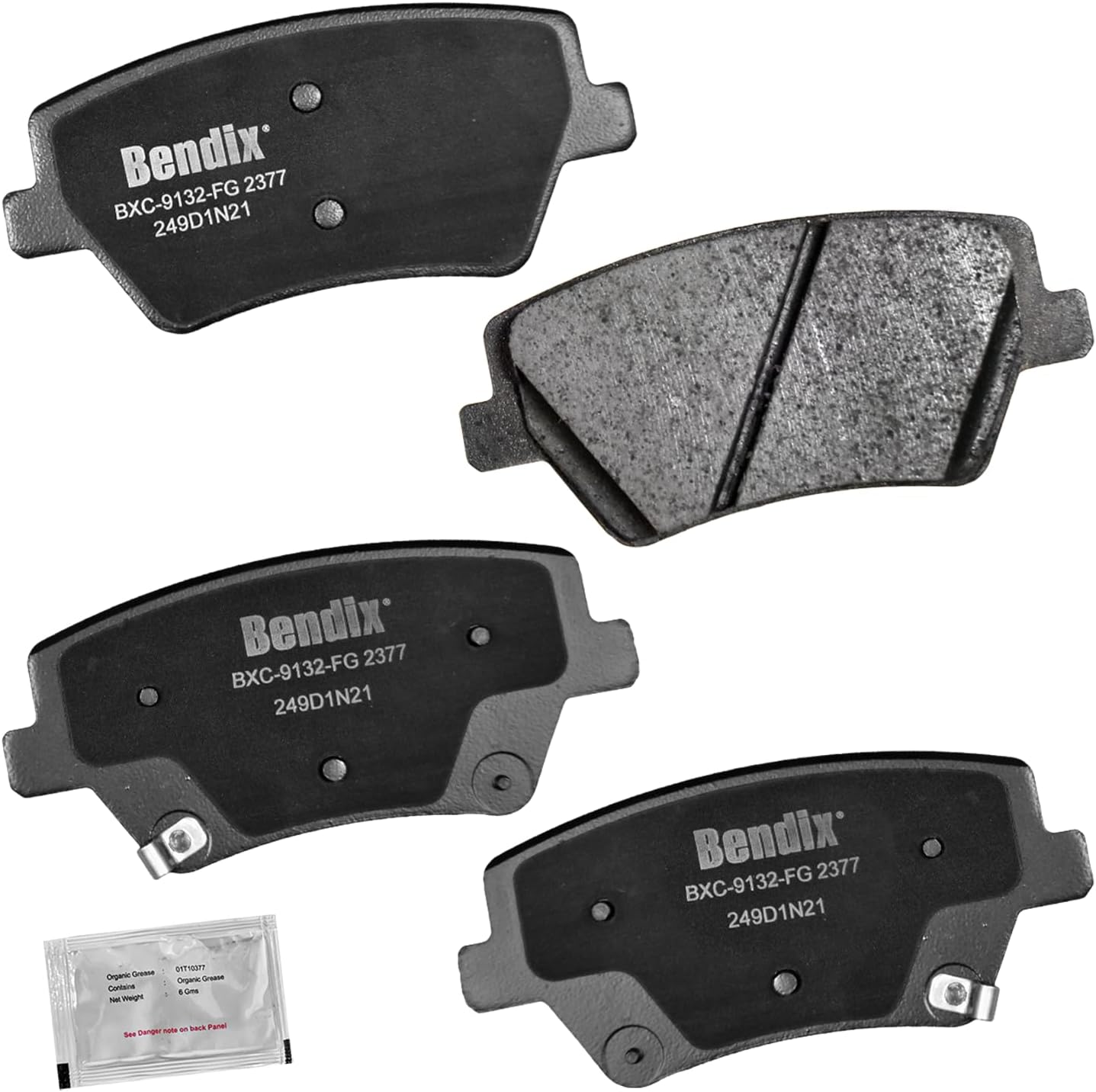 2021-2023 Genesis GV80 Rear Ceramic Brake Pads - Bendix