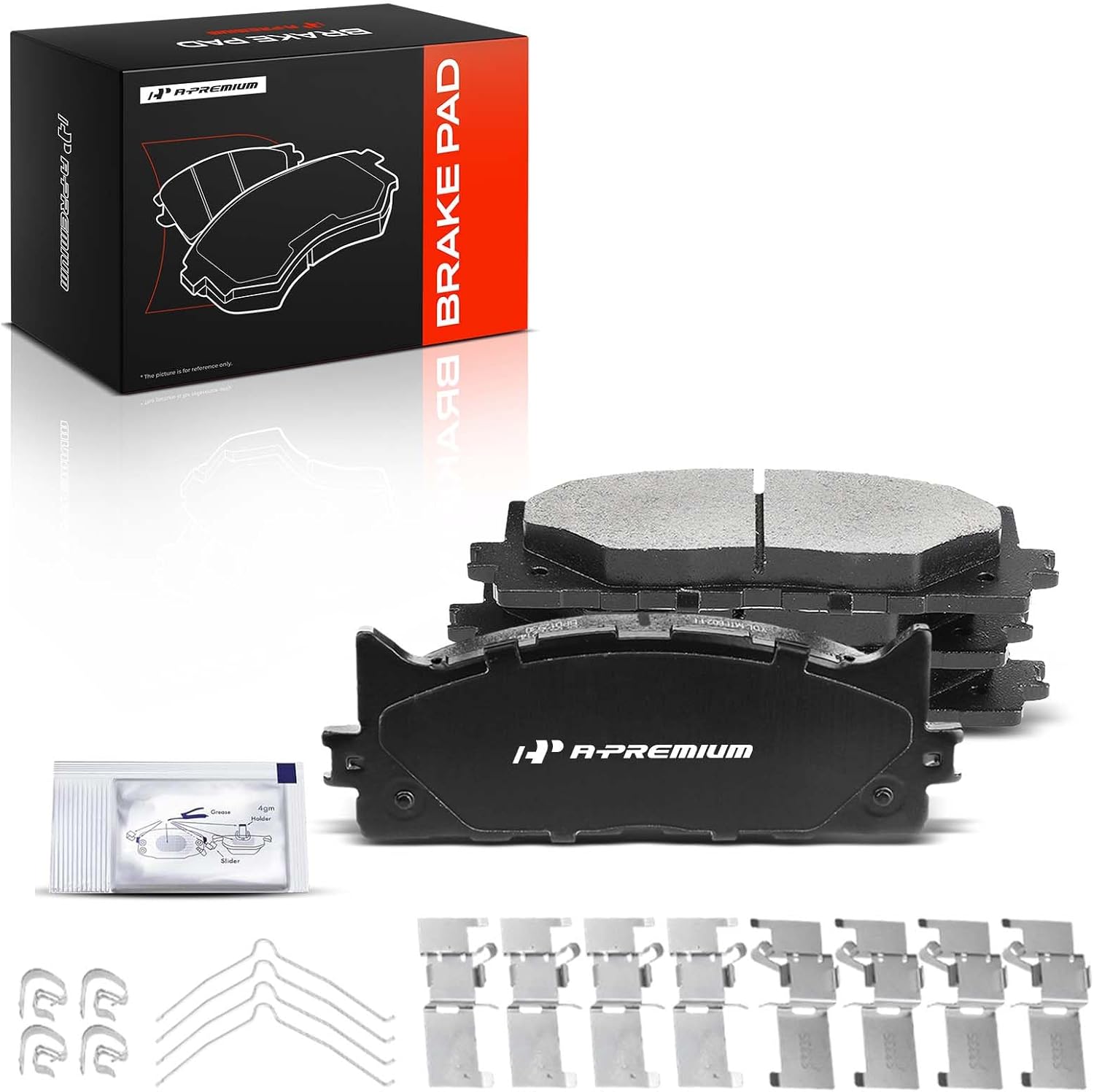 2013-2018 Lexus ES350 / ES300h Front Ceramic Brake Pads - A-Premium