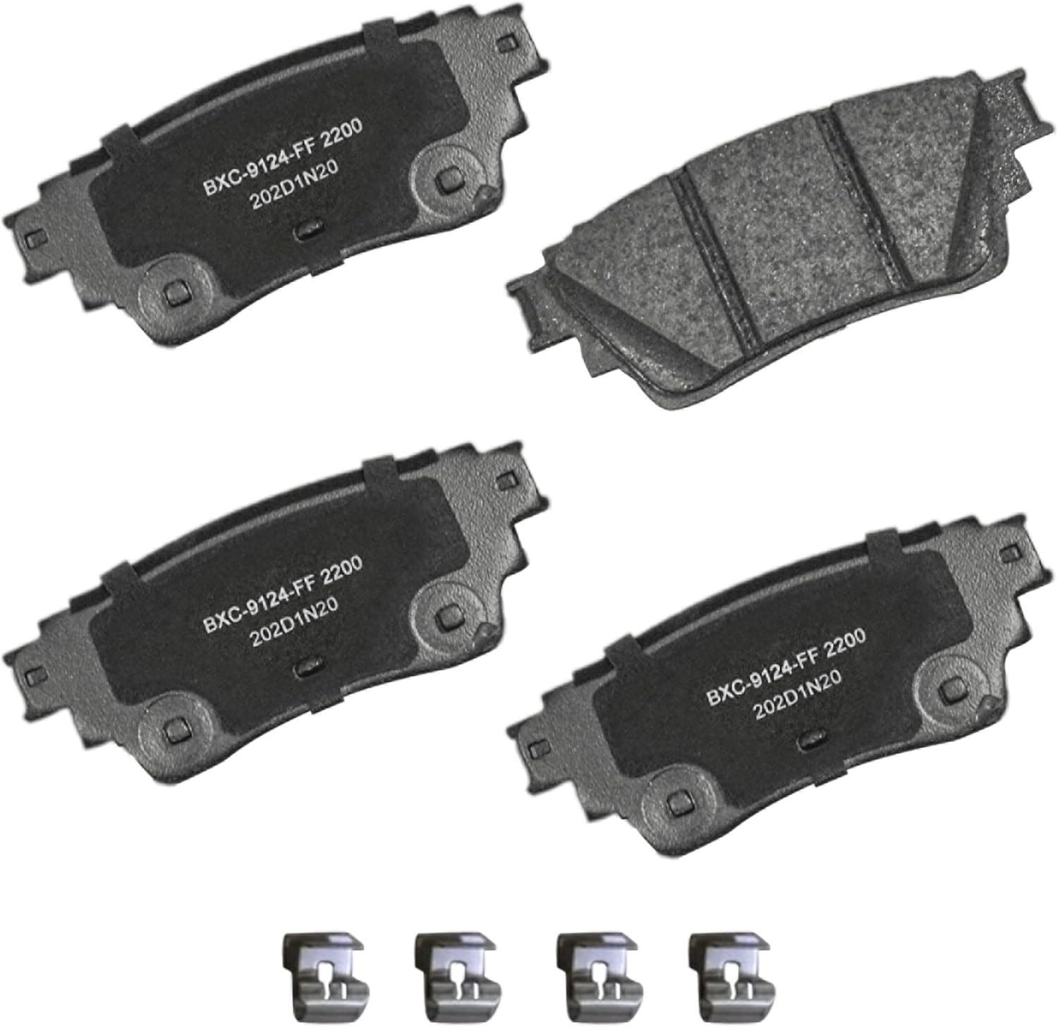 2022-2024 Mitsubishi Outlander Rear Ceramic Brake Pads - Bendix