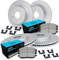 2018-2024 Toyota Camry Front and Rear (F+R) Brake Rotors and Ceramic Pads Kit - R1 Concepts