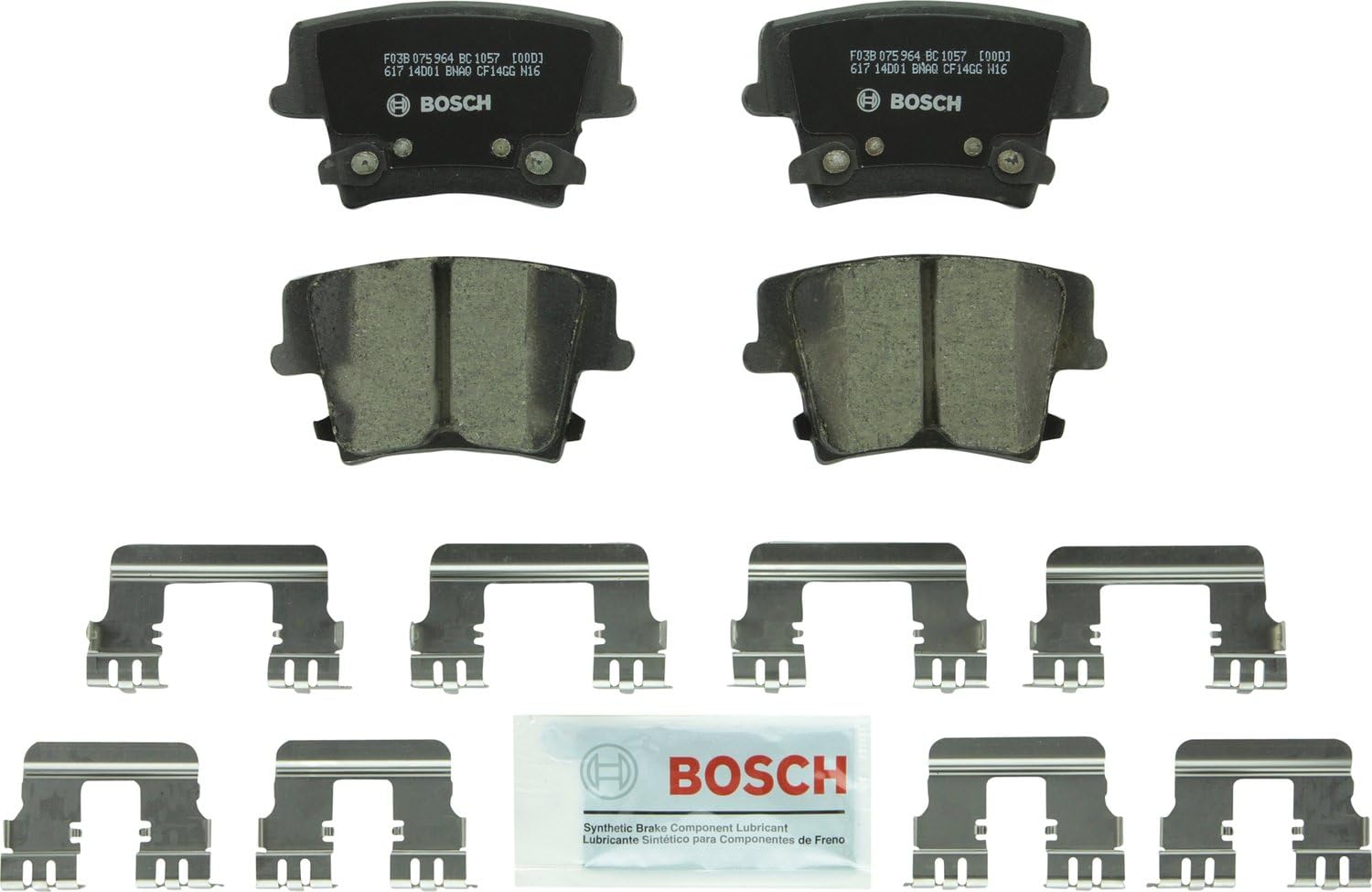 2011-2020 Dodge Charger / Challenger Rear Ceramic Brake Pads - Bosch