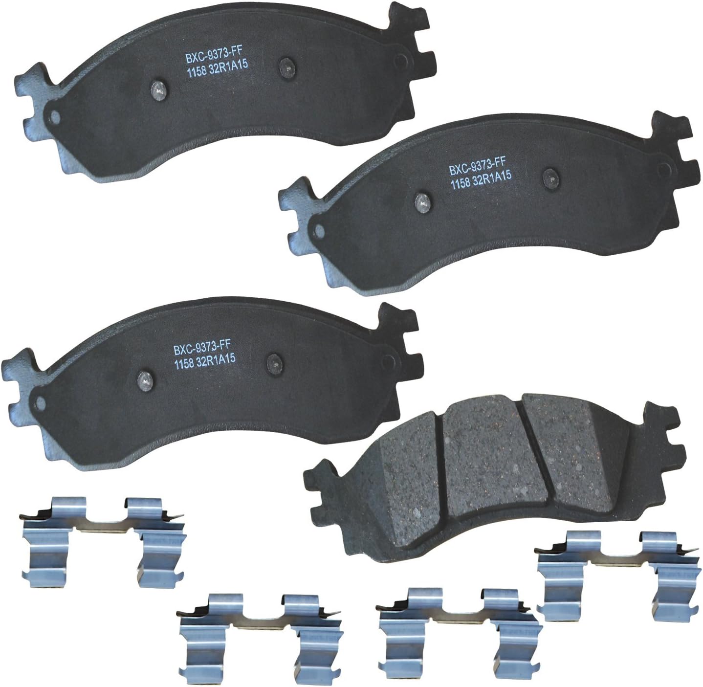 2006-2010 Ford Explorer Mountaineer Sport Trac Front Ceramic Brake Pads - Bendix