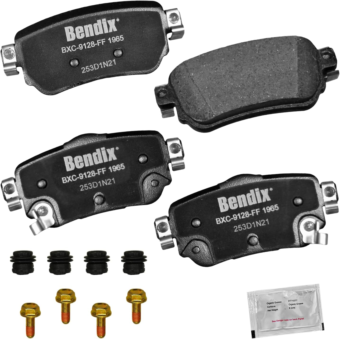 2018-2020 Nissan Rogue Rear Ceramic Brake Pads - Bendix