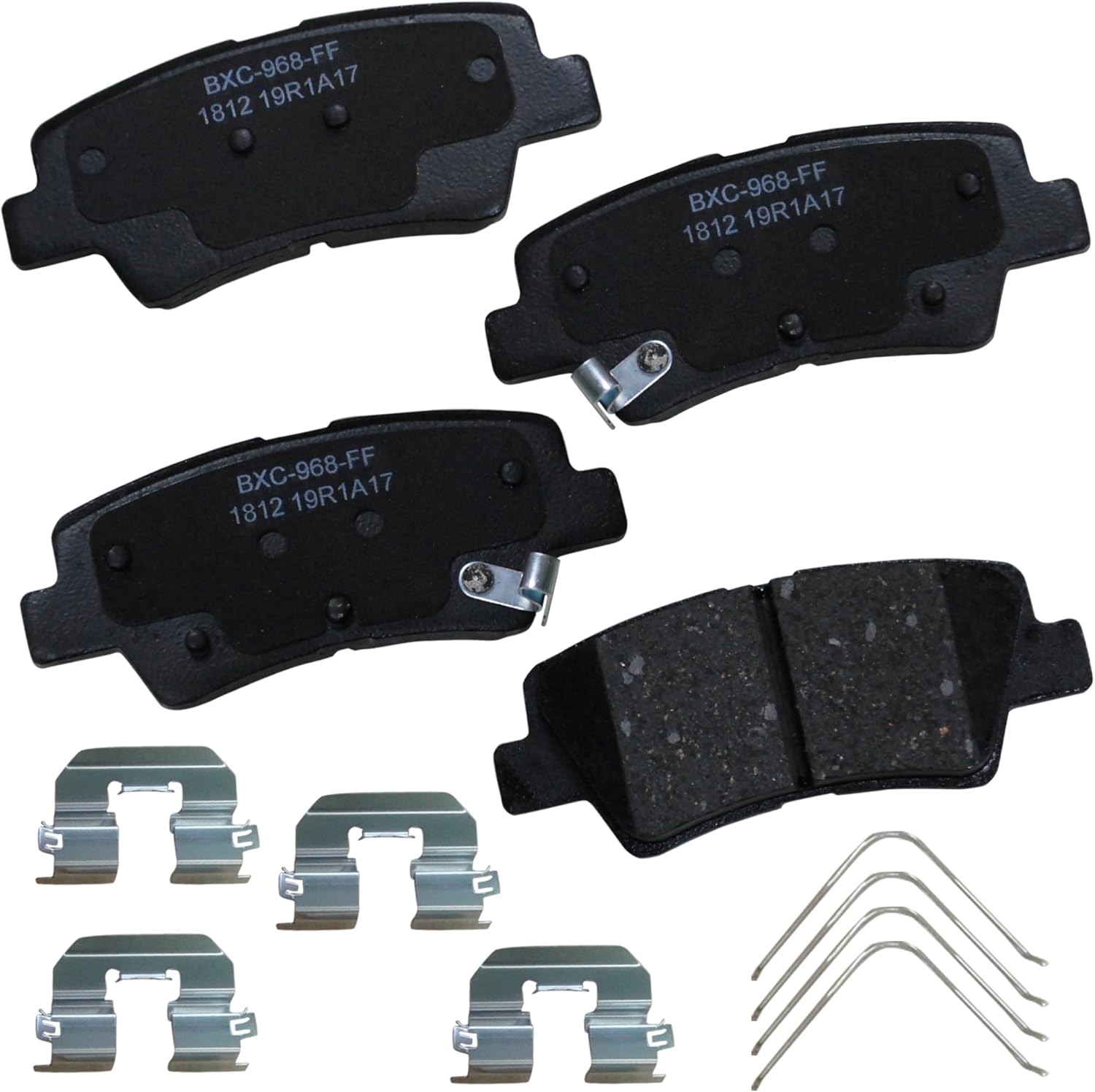2017-2023 Hyundai Elantra / Kia Soul Rear Ceramic Brake Pads - Bendix