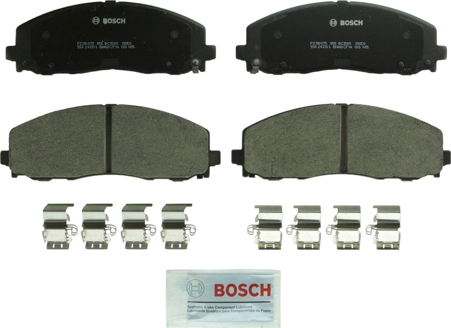 2017-2021 Chrysler Pacifica Front Ceramic Brake Pads - Bosch