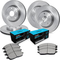 2013-2018 Lexus ES 350 Front and Rear (F+R) Brake Rotors and Ceramic Pads Kit - R1 Concepts