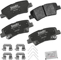 2018-2021 Hyundai Tucson Rear Ceramic Brake Pads - Bendix