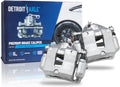 2017-2020 Hyundai Elantra Front Brake Caliper Pair with Brackets - Detroit Axle