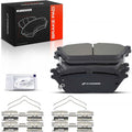 2019-2023 Ram 1500 DT Rear Ceramic Brake Pads Set with Hardware - A-Premium D2169