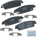 2014-2020 Silverado 1500 Sierra 1500 Tahoe Yukon Escalade Rear Ceramic Brake Pads - Bendix Priority1 CFC1707