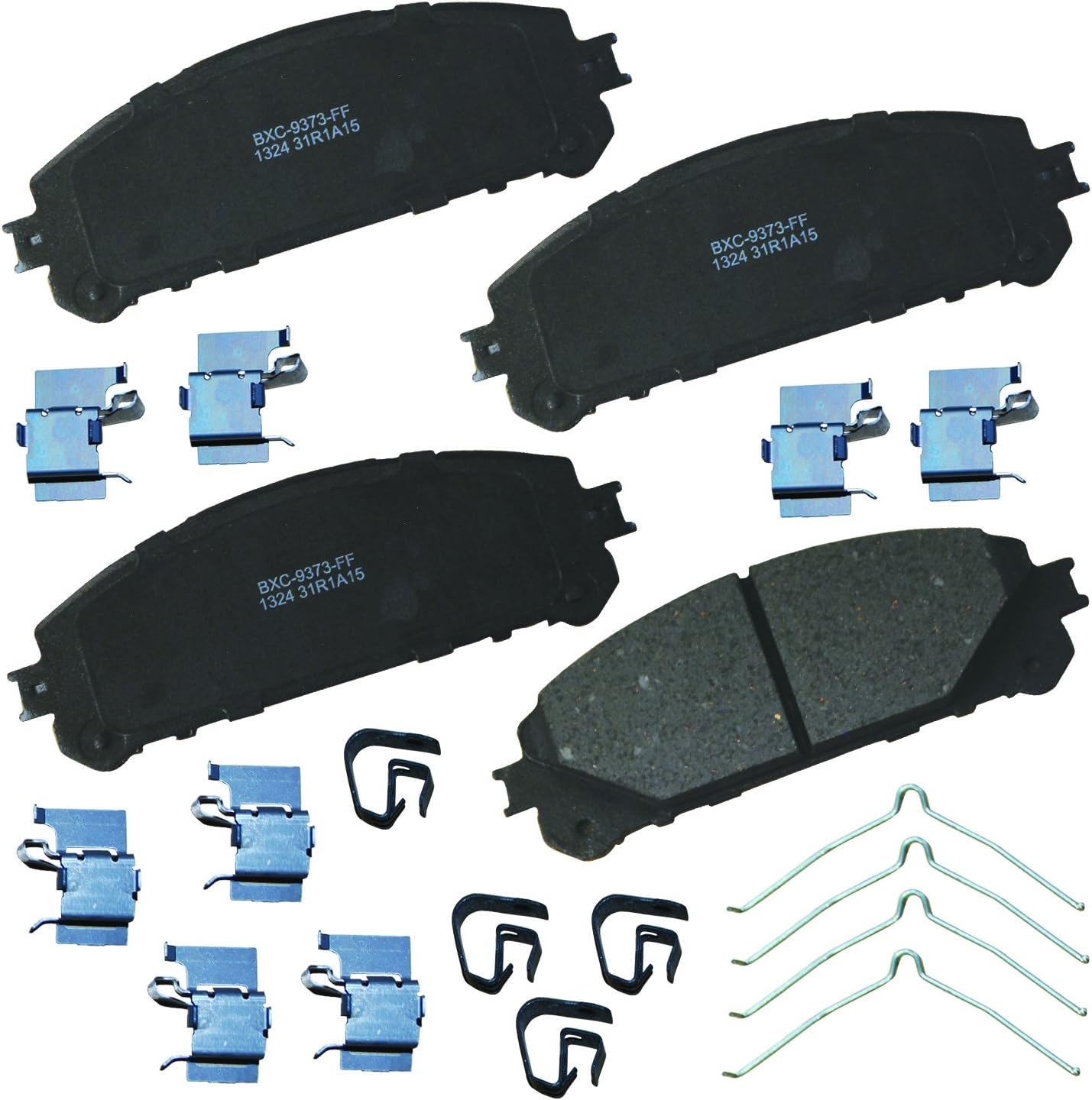 2014-2019 Toyota Highlander Front Ceramic Brake Pads - Bendix