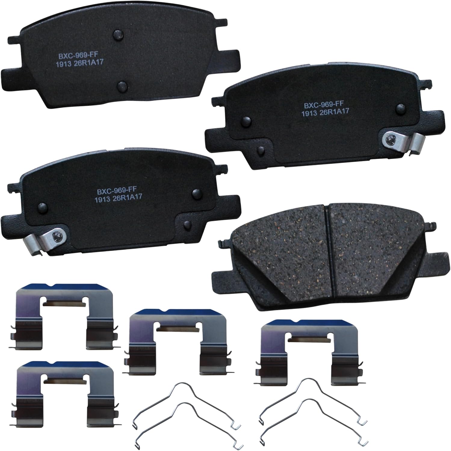 2017-2019 Buick LaCrosse Front Ceramic Brake Pads - Bendix