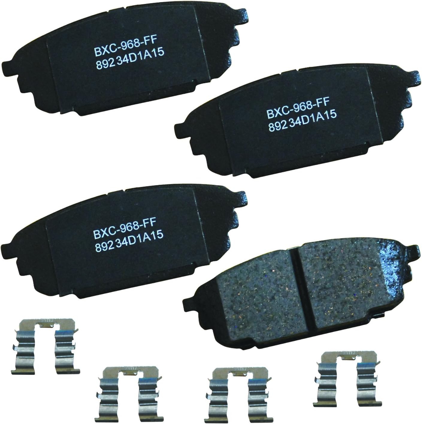 2001-2003 Mazda Protege Rear Ceramic Brake Pads - Bendix
