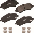 2008-2020 Dodge Grand Caravan Chrysler Town and Country Front Ceramic Brake Pads - Bendix