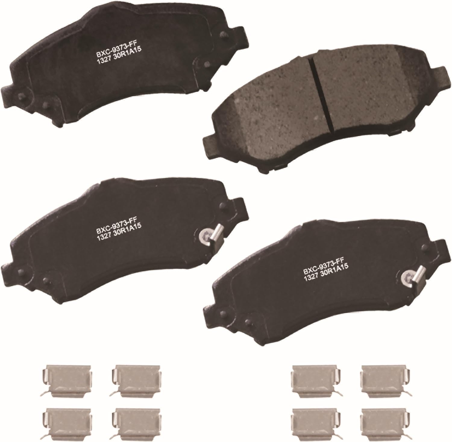 2008-2020 Dodge Grand Caravan Chrysler Town and Country Front Ceramic Brake Pads - Bendix